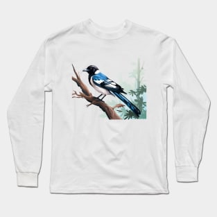 Magpie Long Sleeve T-Shirt